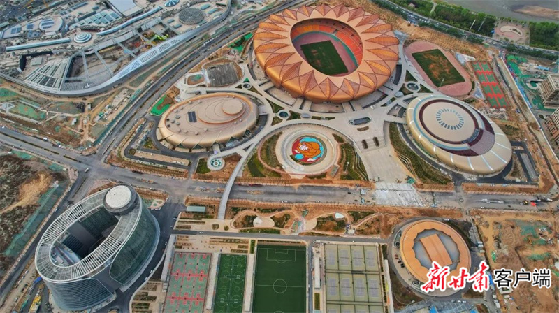 建功新征程奋进新时代,兰州五朵金花绽放奥体之城