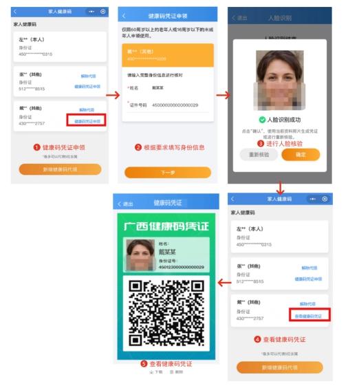 广西健康码反向扫码如何申请,广西健康码反向扫码出入记录