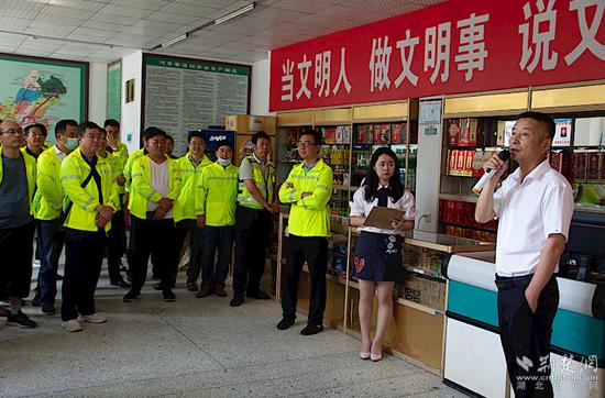 下行当日达、上行当日发,罗田农村物流三级体系见成效