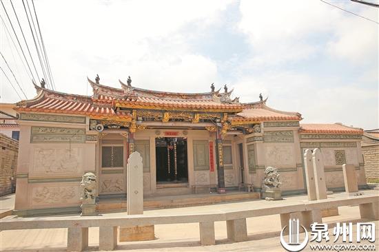 簪缨世家晋江,晋江市施氏宗祠