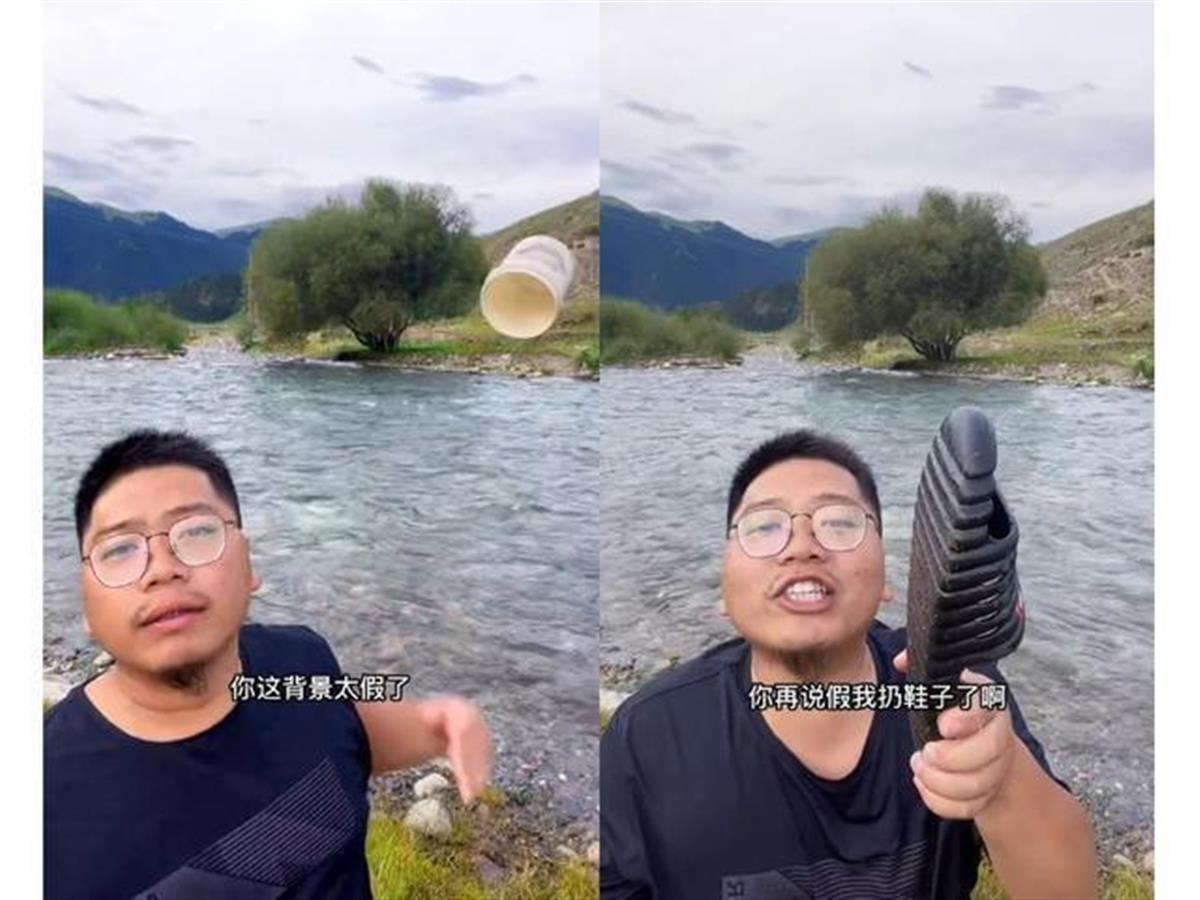 意外走红的新疆小伙,背景太假小伙从抖音火出圈