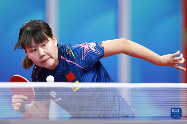 国乒提前锁定世乒赛女单全部奖牌,国乒备战巴黎奥运会