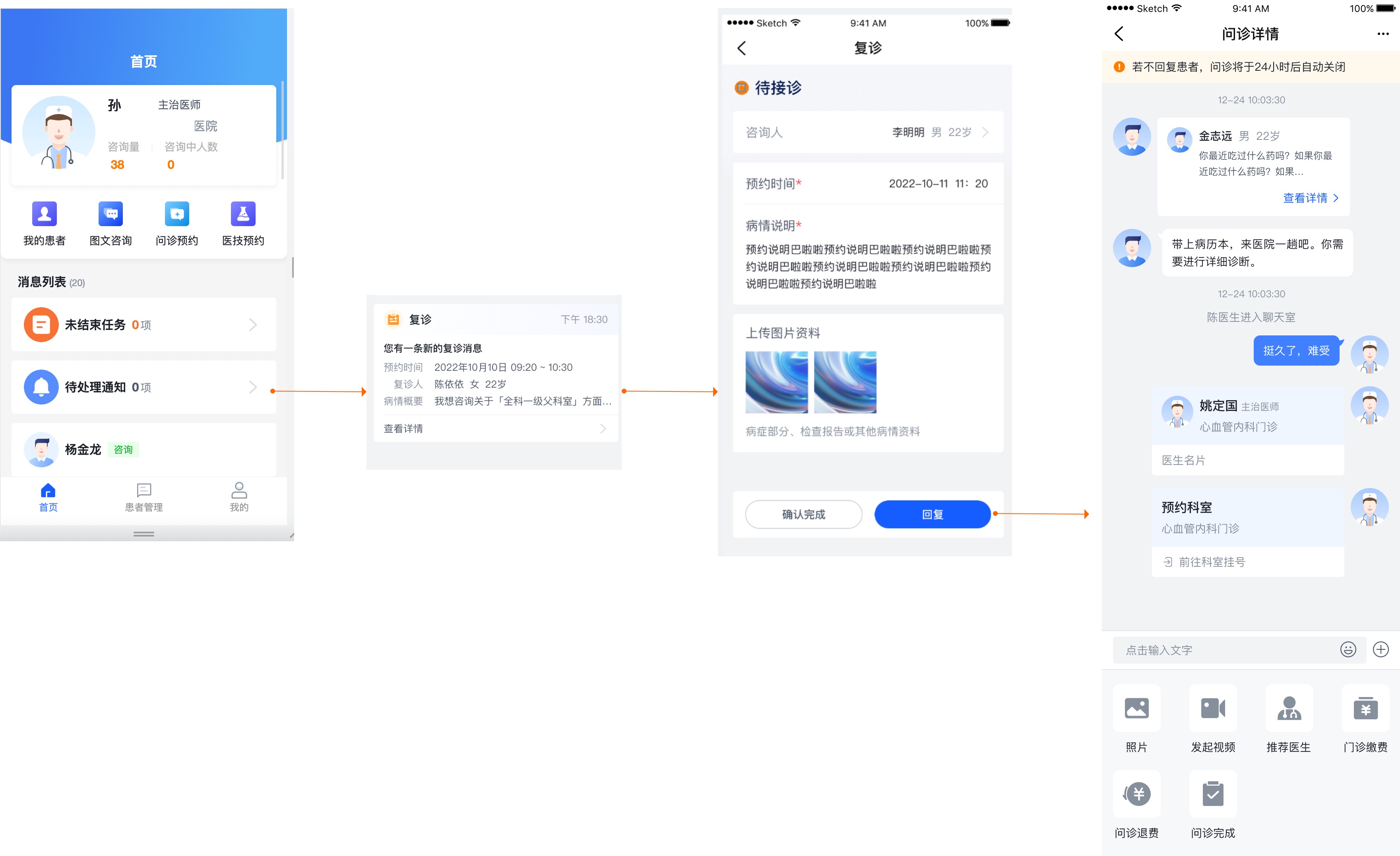 互联网医院挂号预约,互联网医院线上问诊流程