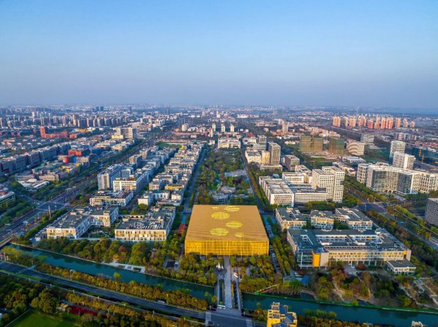 苏州又一总部基地开工,苏州园区企业总部基地效果图