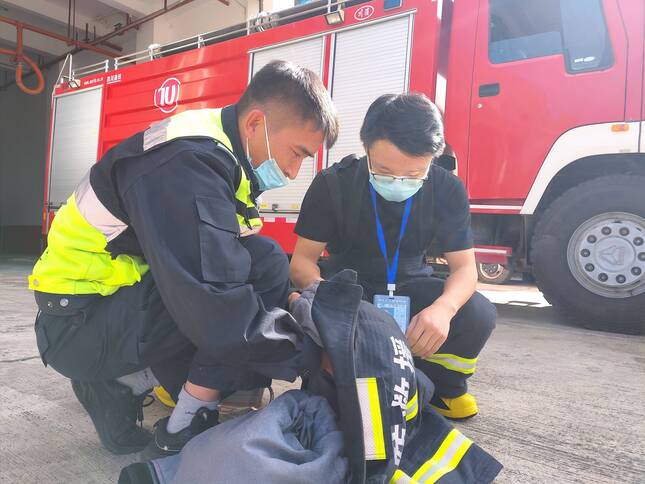 丽江机场护卫部,丽江机场消防站