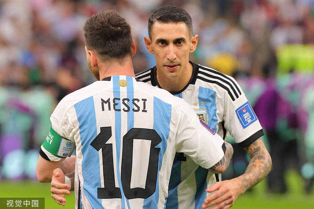 阿根廷队每个人都在成就梅西,阿根廷队每个队员都在为梅西圆梦