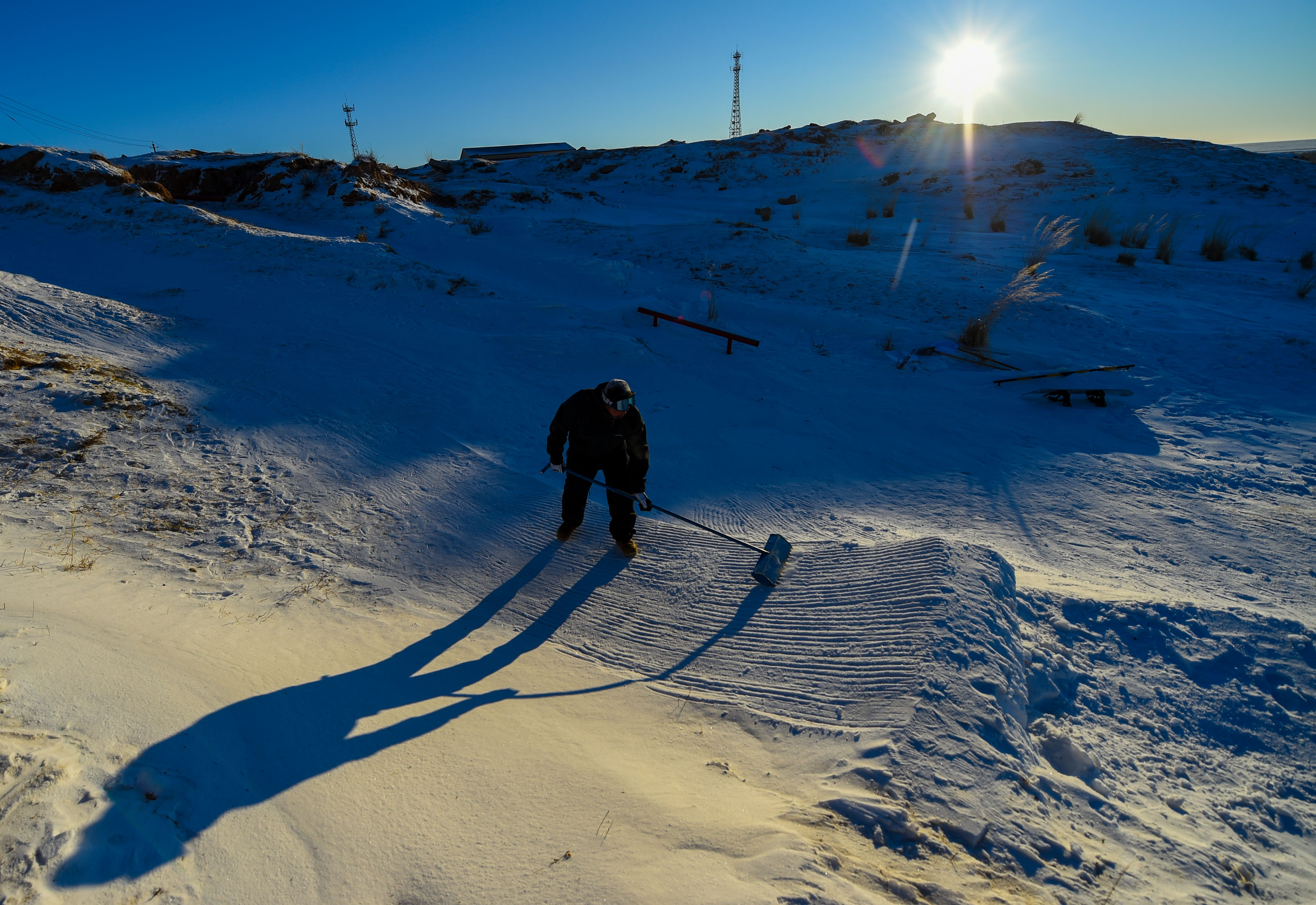 雪野滑雪场里的必玩项目,雪野滑雪场邀您一起来滑雪