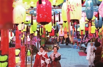 青岛元宵节去哪里赏花灯,青岛过年去哪玩逛庙会看花灯