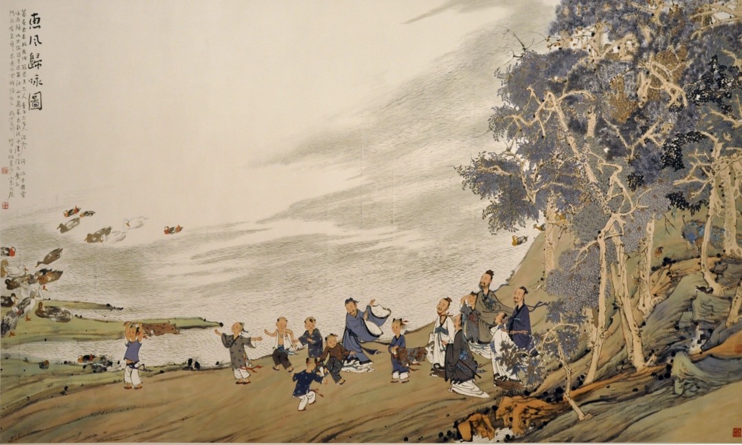 古代人春游二三事,古人春游的场景