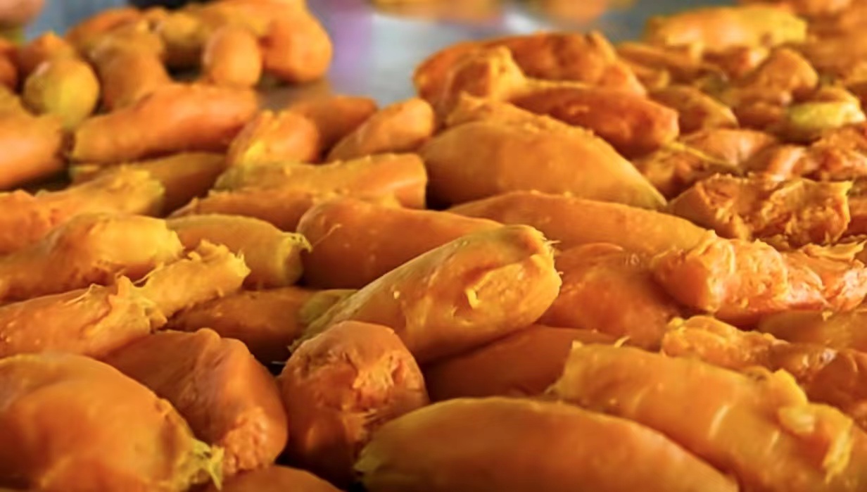 五莲县潮河镇后魏家村地瓜干,潮河镇后魏家村的“香甜事业”