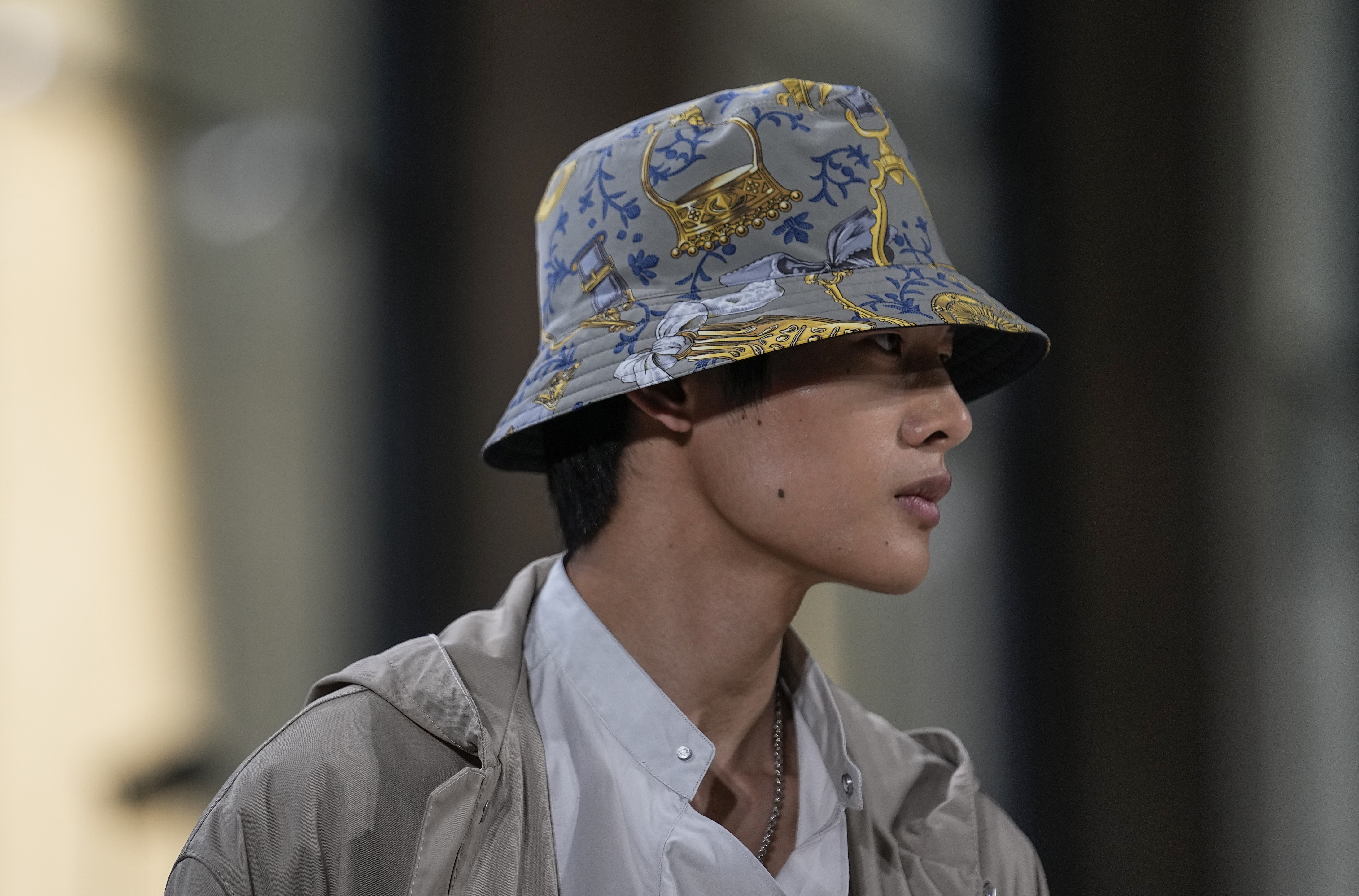 巴黎时装周爱马仕品牌时装秀,爱马仕服装巴黎时装周图片