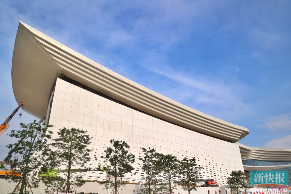 好一朵“木棉花”，国际金融论坛（IFF）永久会址全面进入室内软装