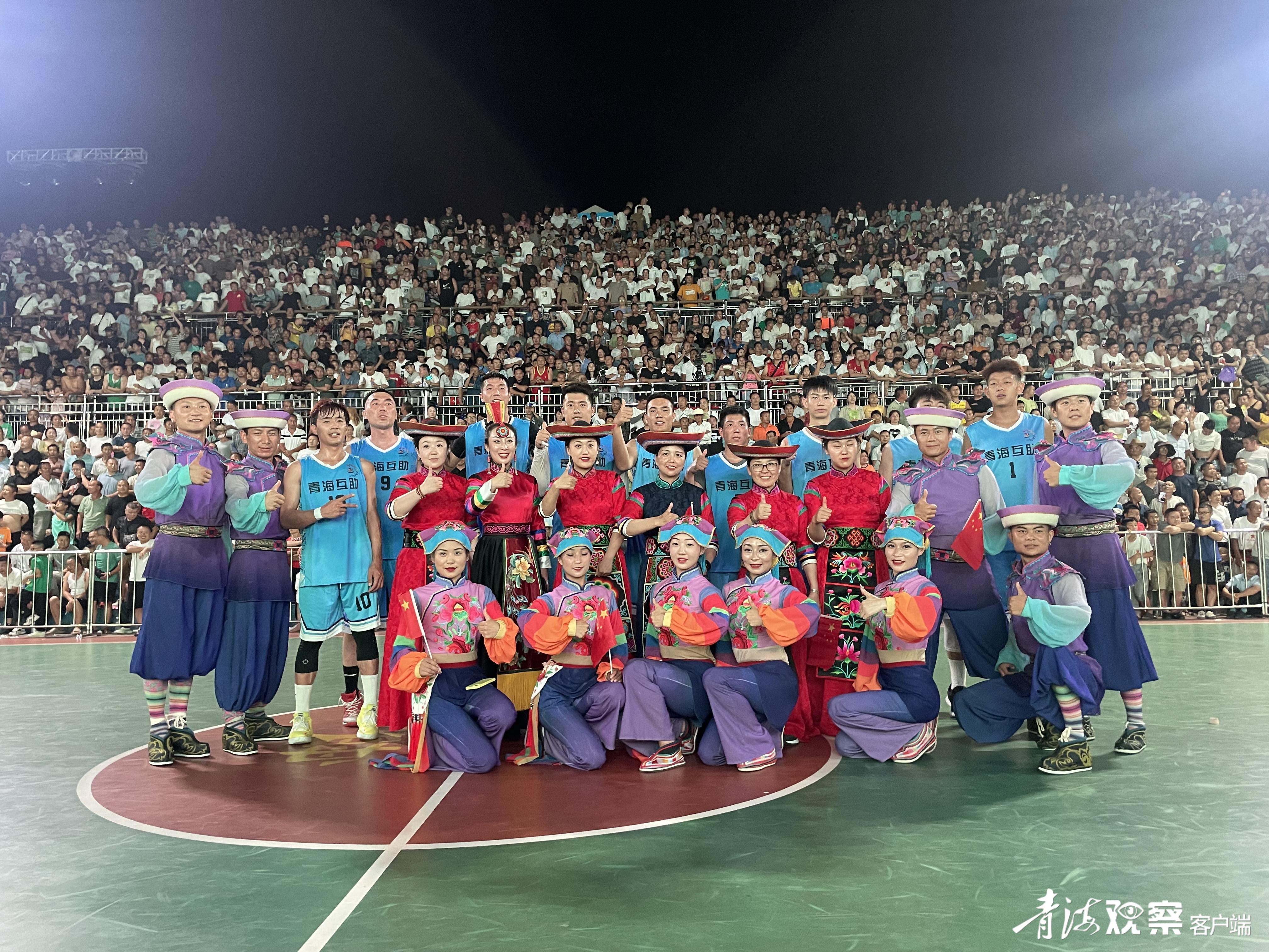 海东互助:跨省“村BA”中凭实力“圈粉”