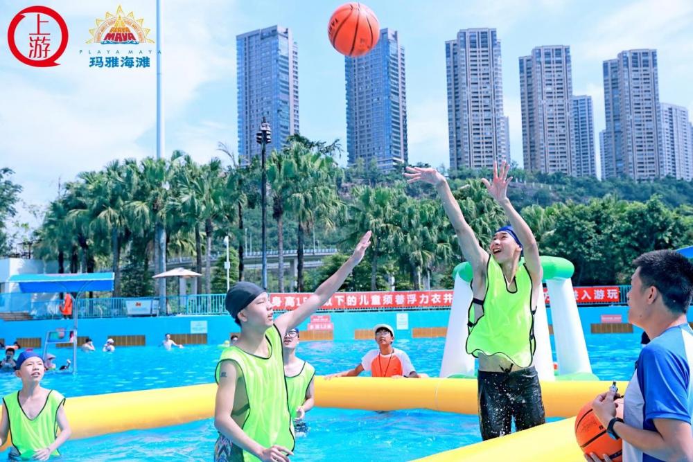 “大兵小将”奋战玛雅海滩！重庆“水BA”第四轮诞生“水花兄弟”！